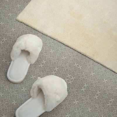 Pvc tegels Geometrische motieven met florale inspiratie