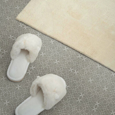 Pvc tegels Geometrische motieven met florale inspiratie