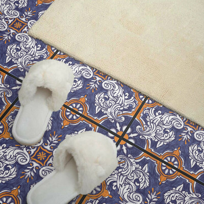 Vinyl tegels zelfklevend Bloemenpatronen met details