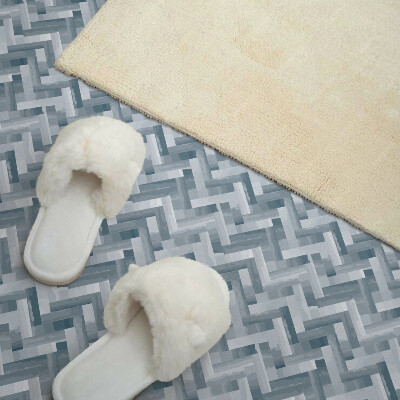 Zelfklevende vinyltegels Zigzag gestreept motief