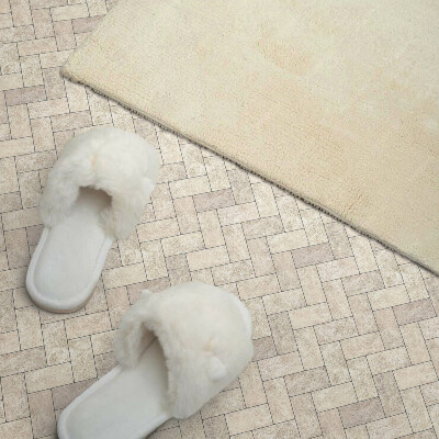 Zelfklevende vinyltegels Visgraatmotief in een elegante stijl