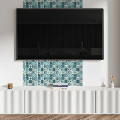 Pvc tegels Geometrie in mozaïekpatronen