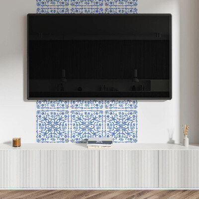 Vinyl tegels zelfklevend Planten artistiek patroon