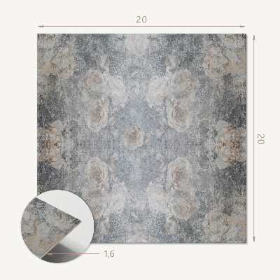 Pvc tegels Bloemstuk