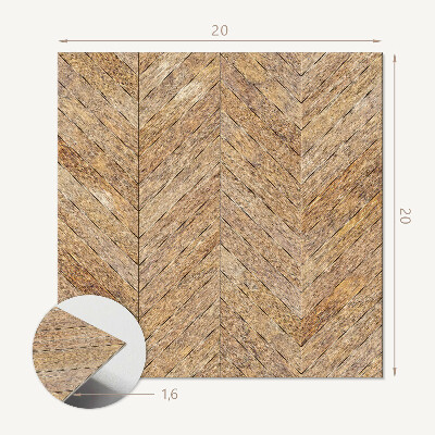 Vinyl tegels zelfklevend Visgraatpatroon