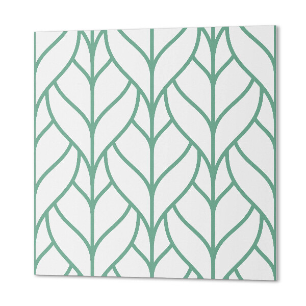 Vinyl tegels zelfklevend Symmetrische bladpatronen