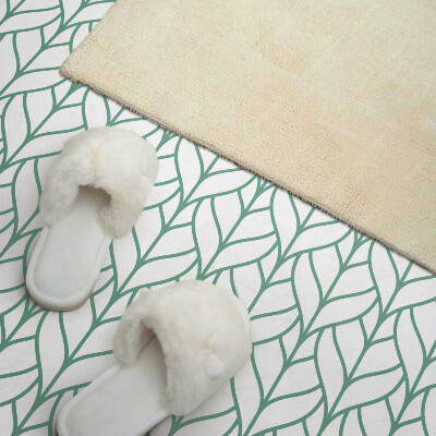 Vinyl tegels zelfklevend Symmetrische bladpatronen