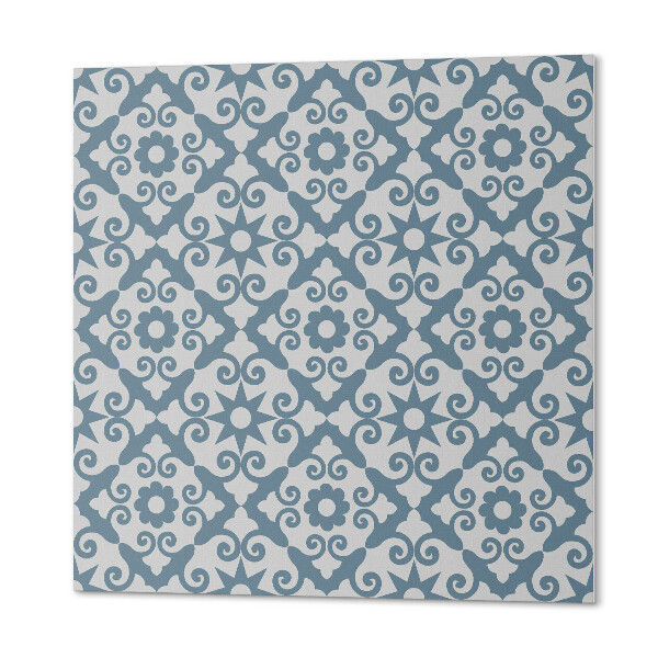 Pvc tegels Bloemencompositie met ornamenten