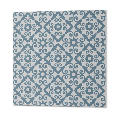 Pvc tegels Bloemencompositie met ornamenten