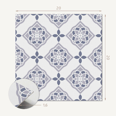 Pvc tegels Modern geometrisch ruitpatroon