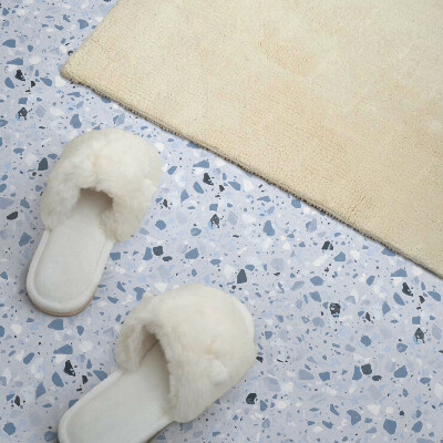 Zelfklevende vinyltegels Een motief geïnspireerd op natuursteen