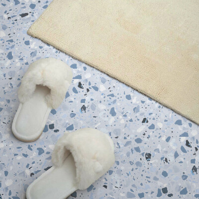 Zelfklevende vinyltegels Een motief geïnspireerd op natuursteen