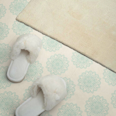 Pvc tegels Bloemenpatroon