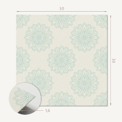 Pvc tegels Bloemenpatroon