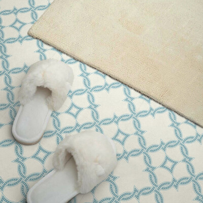 Vinyl tegels zelfklevend Patronen in het geweven gaas