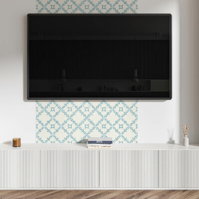 Vinyl tegels zelfklevend Patronen in het geweven gaas