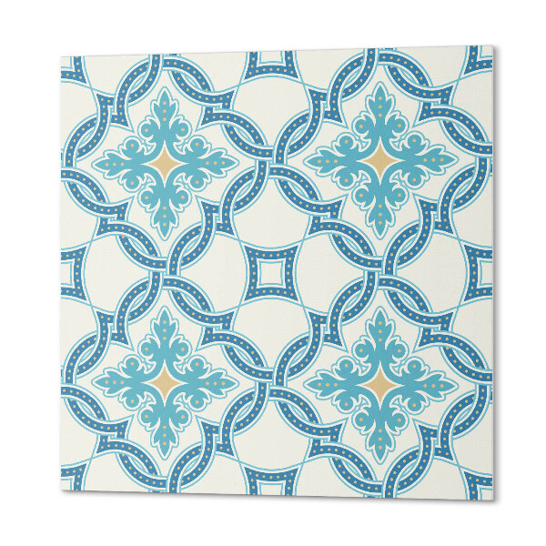 Vinyl tegels zelfklevend Arabesque-geïnspireerd ontwerp