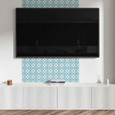 Vinyl tegels zelfklevend Arabesque-geïnspireerd ontwerp