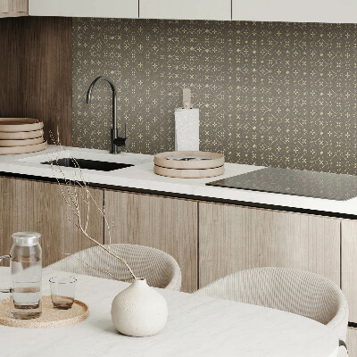 Zelfklevende vinyltegels Delicate bloemenaccenten