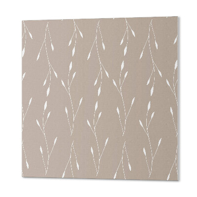 Pvc tegels Een plantenpatroon in een zachte stijl