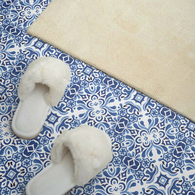 Zelfklevende vinyltegels Traditioneel bloemenpatroon