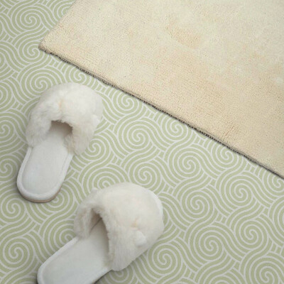 Pvc tegels Golven in een wervelend motief