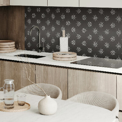 Vinyl tegels zelfklevend Bloemmotief