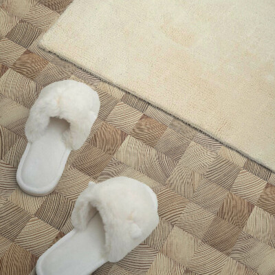 Pvc tegels Houttinten in de opstelling