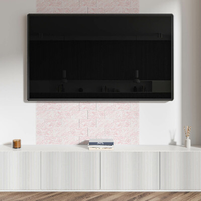 Vinyl tegels zelfklevend Stijlvolle golven in een marmerpatroon