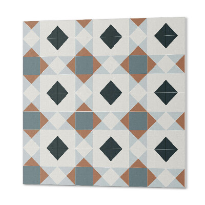 Zelfklevende vinyltegels Geometrisch tegelpatroon