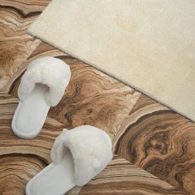 Zelfklevende vinyltegels Houten organische motieven