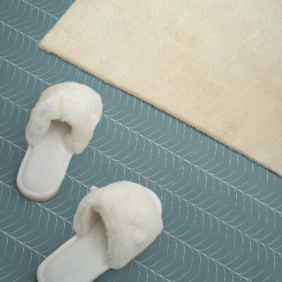 Zelfklevende vinyltegels Rijen groene bladeren