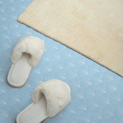 Pvc tegels Golven in een zacht motief