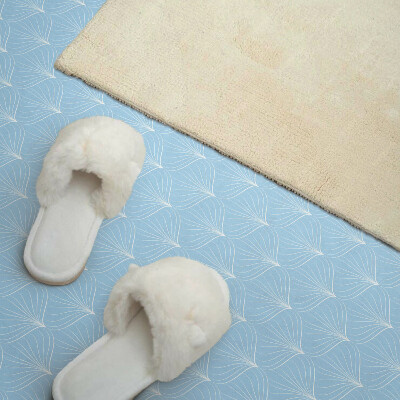 Pvc tegels Golven in een zacht motief