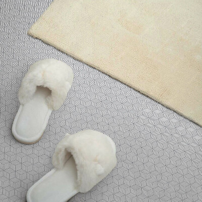 Zelfklevende vinyltegels Bladmotief in een hexagonale opstelling