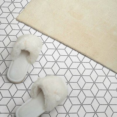 Pvc tegels Zeshoekig stippenpatroon