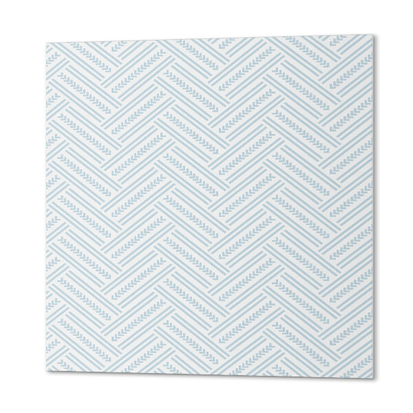 Vinyl tegels zelfklevend Zigzagmotief met lineair detail