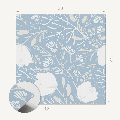 Pvc tegels Bloemenpatroon