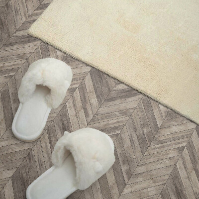 Vinyl tegels zelfklevend Visgraatmotief