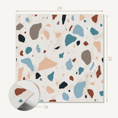 Pvc tegels Steen detailmotief