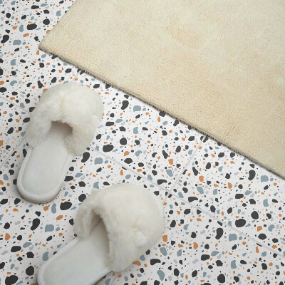 Zelfklevende vinyltegels Artistiek patroon met abstracte vlekken