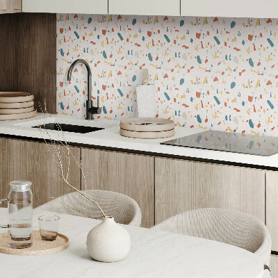 Pvc tegels Geometrisch patroon met artistieke vormen