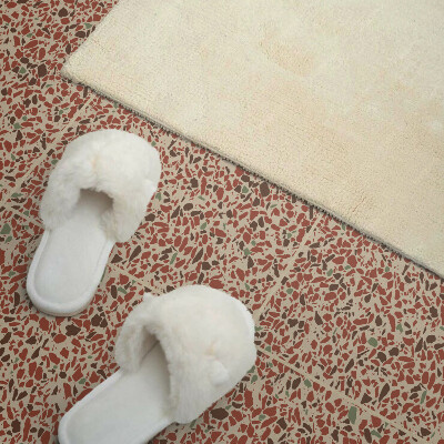 Vinyl tegels zelfklevend Abstracten in tinten van stenen