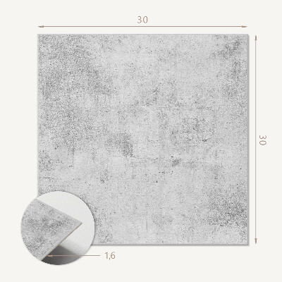 Pvc tegels Ruw betonpatroon