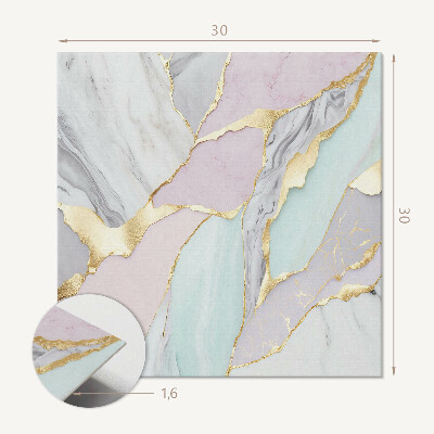 Vinyl tegels zelfklevend Abstract marmerpatroon