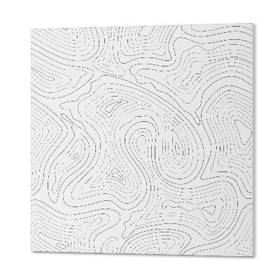 Pvc tegels Abstracte golven in dynamische lijnen