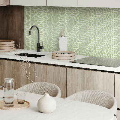 Vinyl tegels zelfklevend Stijlvol patroon van ronde vormen