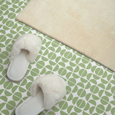 Vinyl tegels zelfklevend Stijlvol patroon van ronde vormen