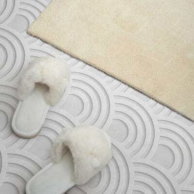 Pvc tegels Bochtige patronen