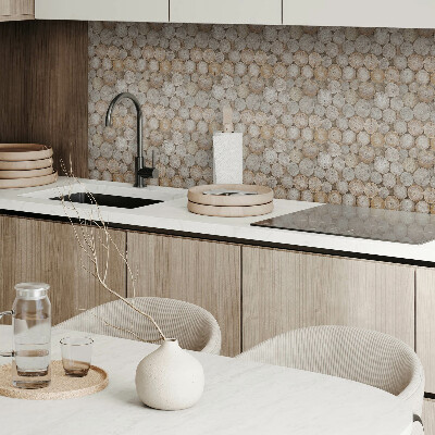 Vinyl tegels zelfklevend Houtnerfpatroon in een elegante uitvoering